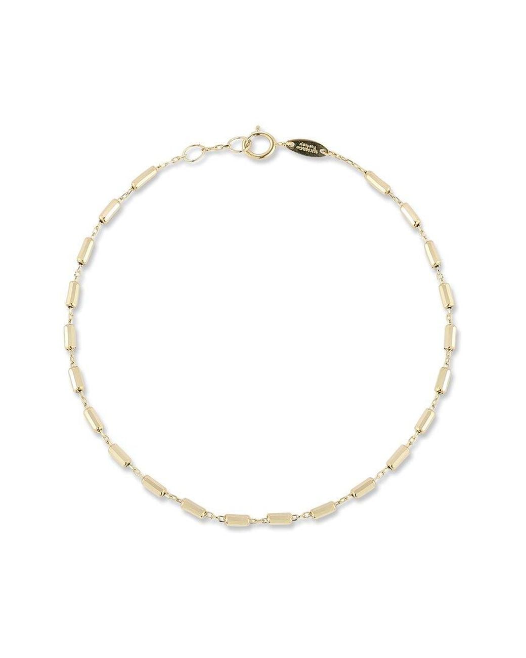 Ember Fine Jewelry White 14K Cylinder Bracelet