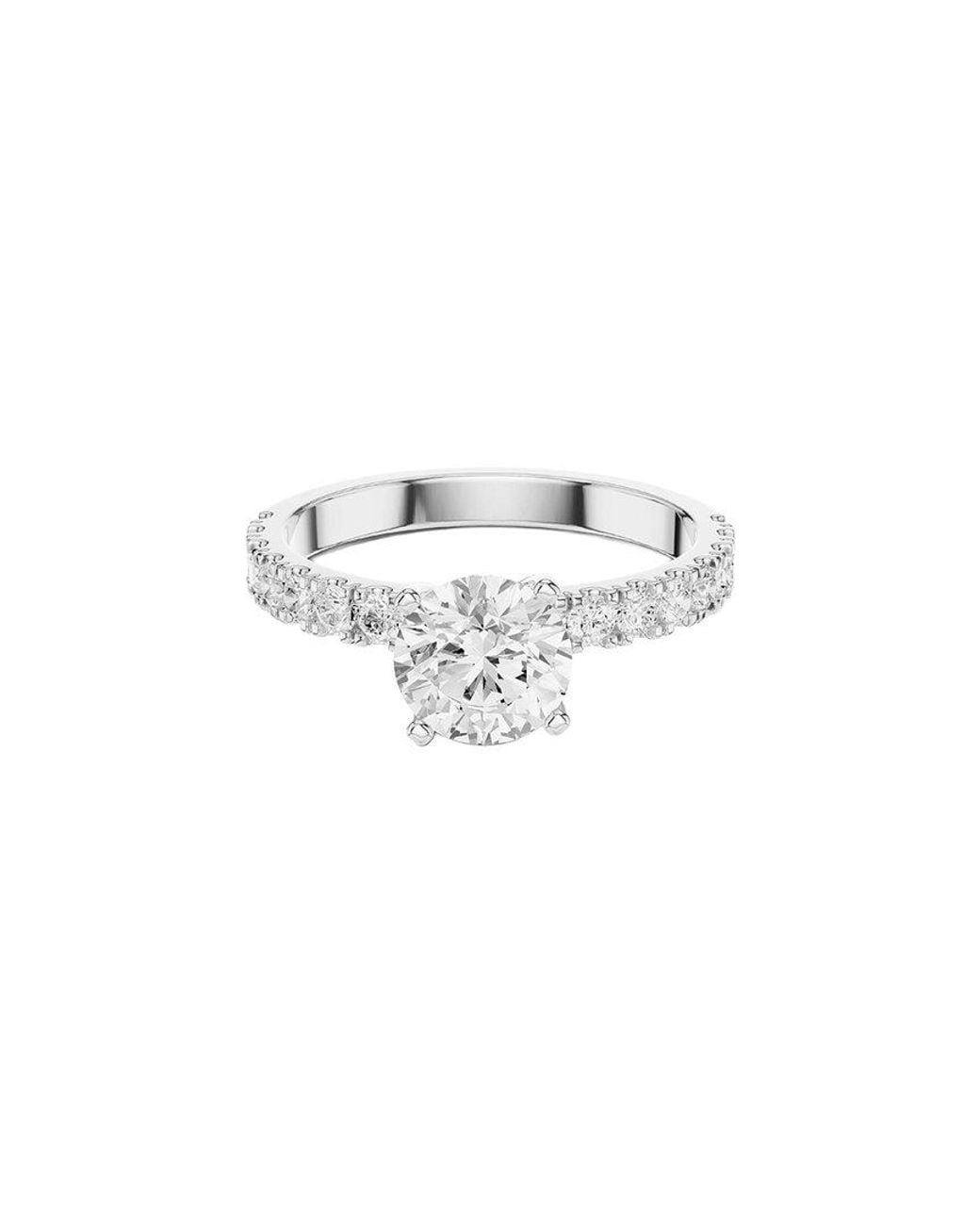Amairah White 14K 1.50 Ct. Tw. Lab-Grown Diamond Engagement Ring
