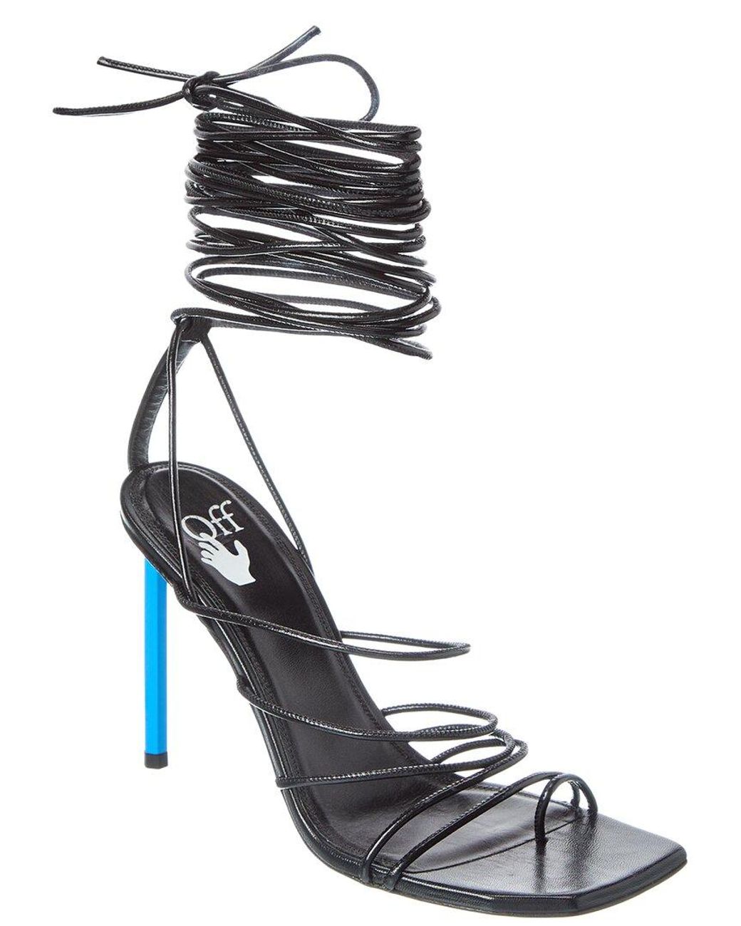 Off-White c/o Virgil Abloh White High Allen Infra Leather Sandal
