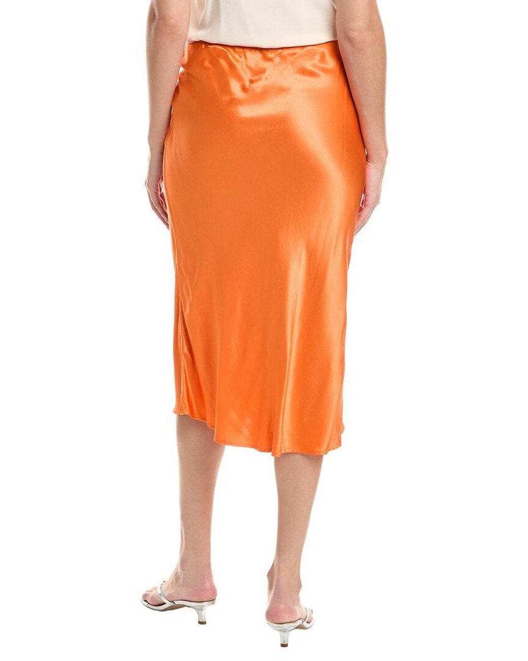 Michael Stars Orange Leila Skirt