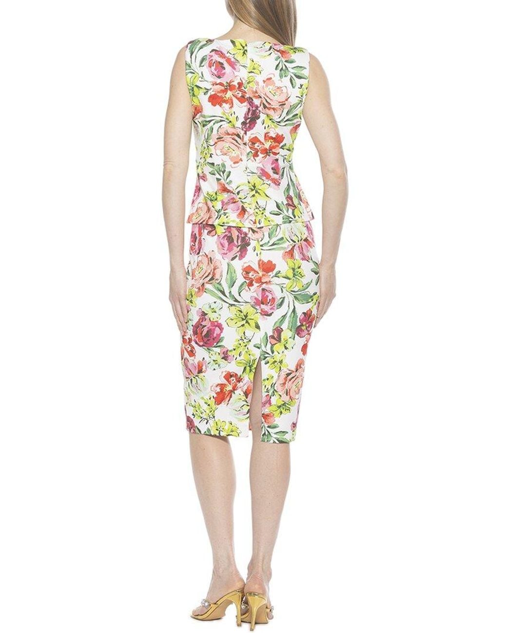 Alexia Admor White Amora Sheath Dress