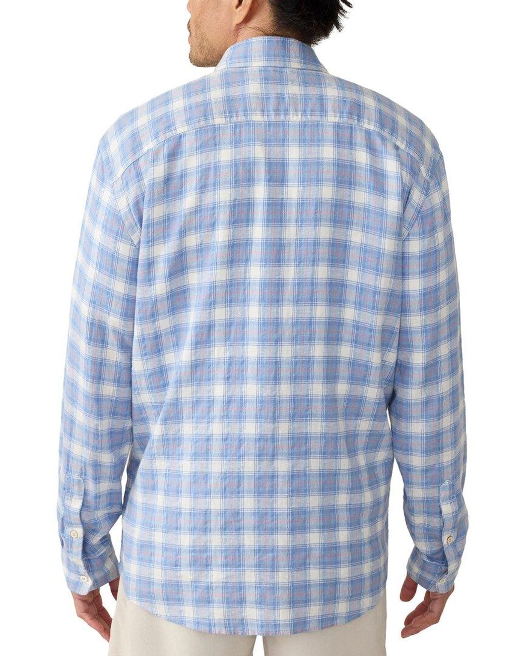 Faherty Brand Blue Breeze Shirt for men