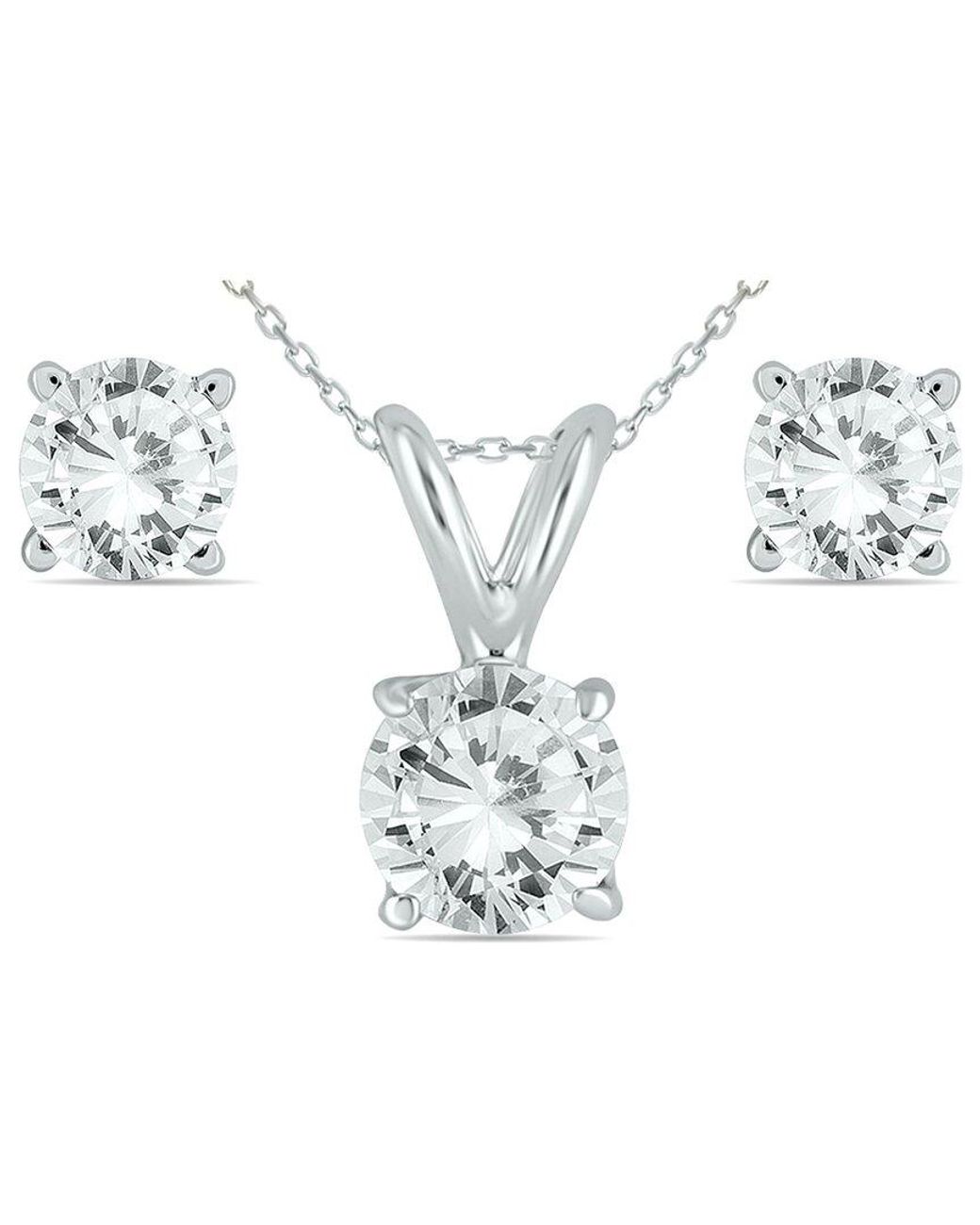 True Diamond Metallic Jewelry 14k 0.96 Ct. Tw. Diamond Set