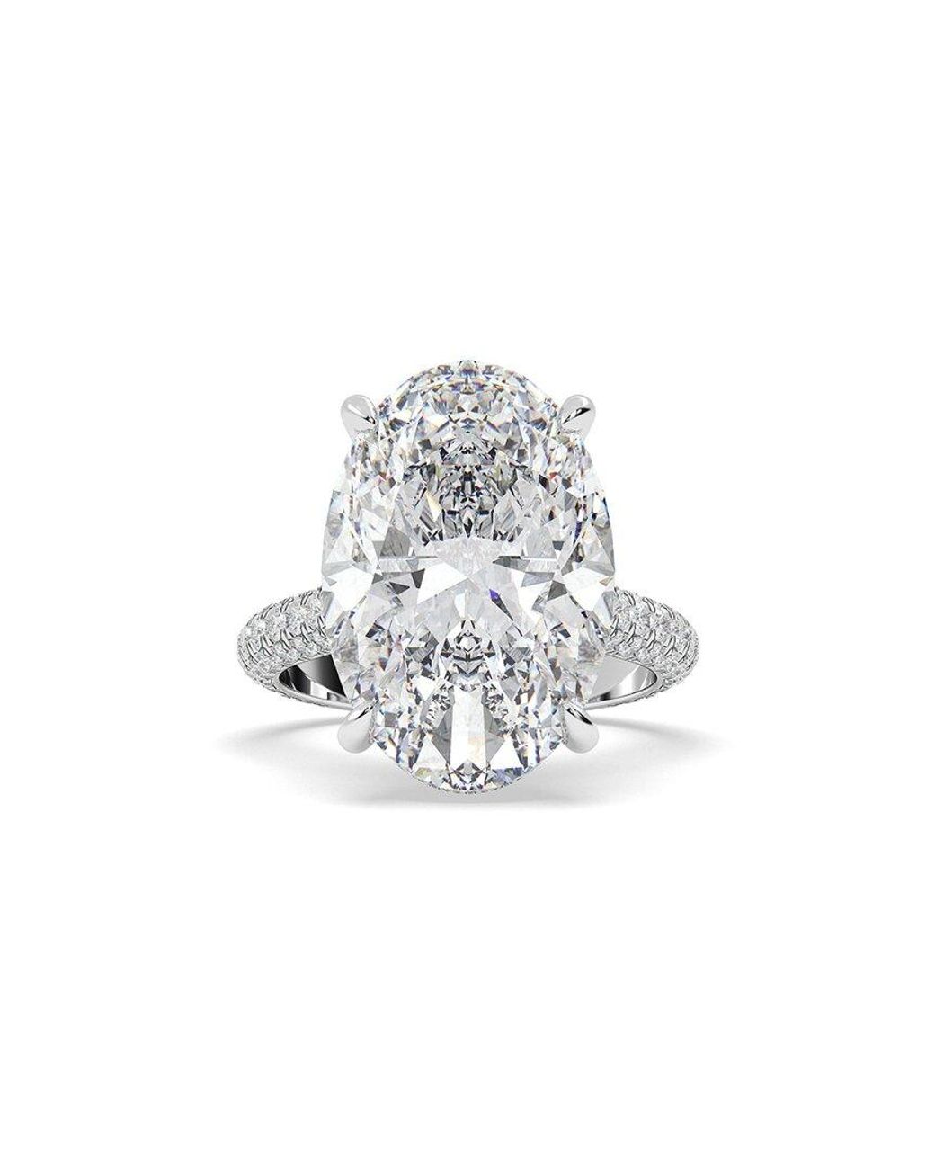 Lab Grown Diamonds White 14K 10.00 Ct. Tw. Lab-Grown Diamond Ring