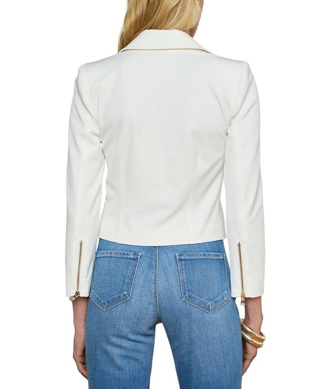 L'Agence White Calianna Shacket