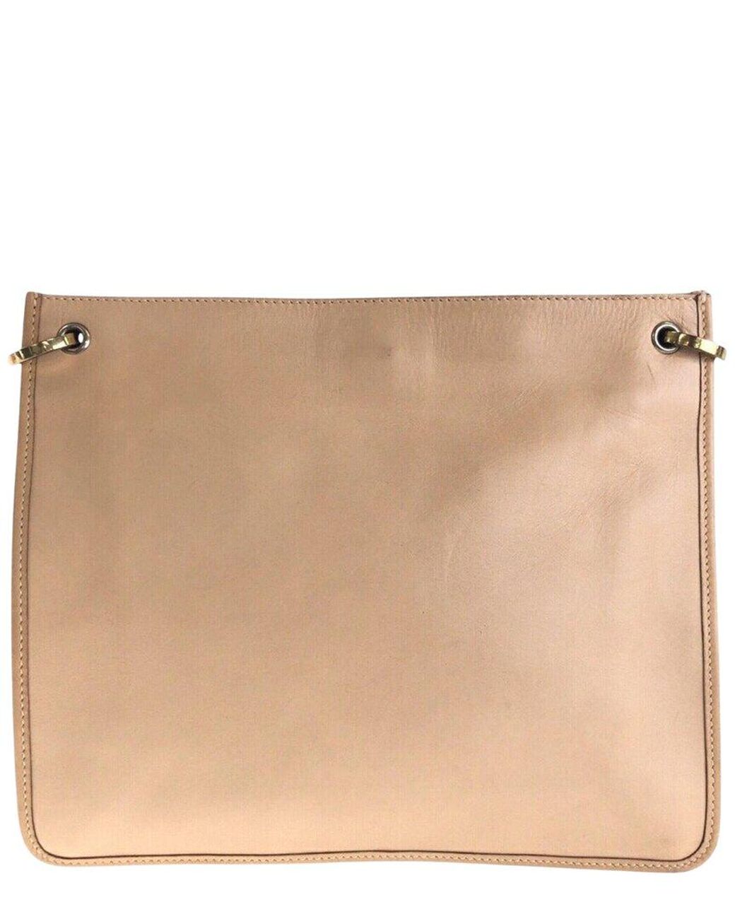 Gucci Natural Beige Calfskin Shoulder Bag Pochette (authentic Pre-loved)
