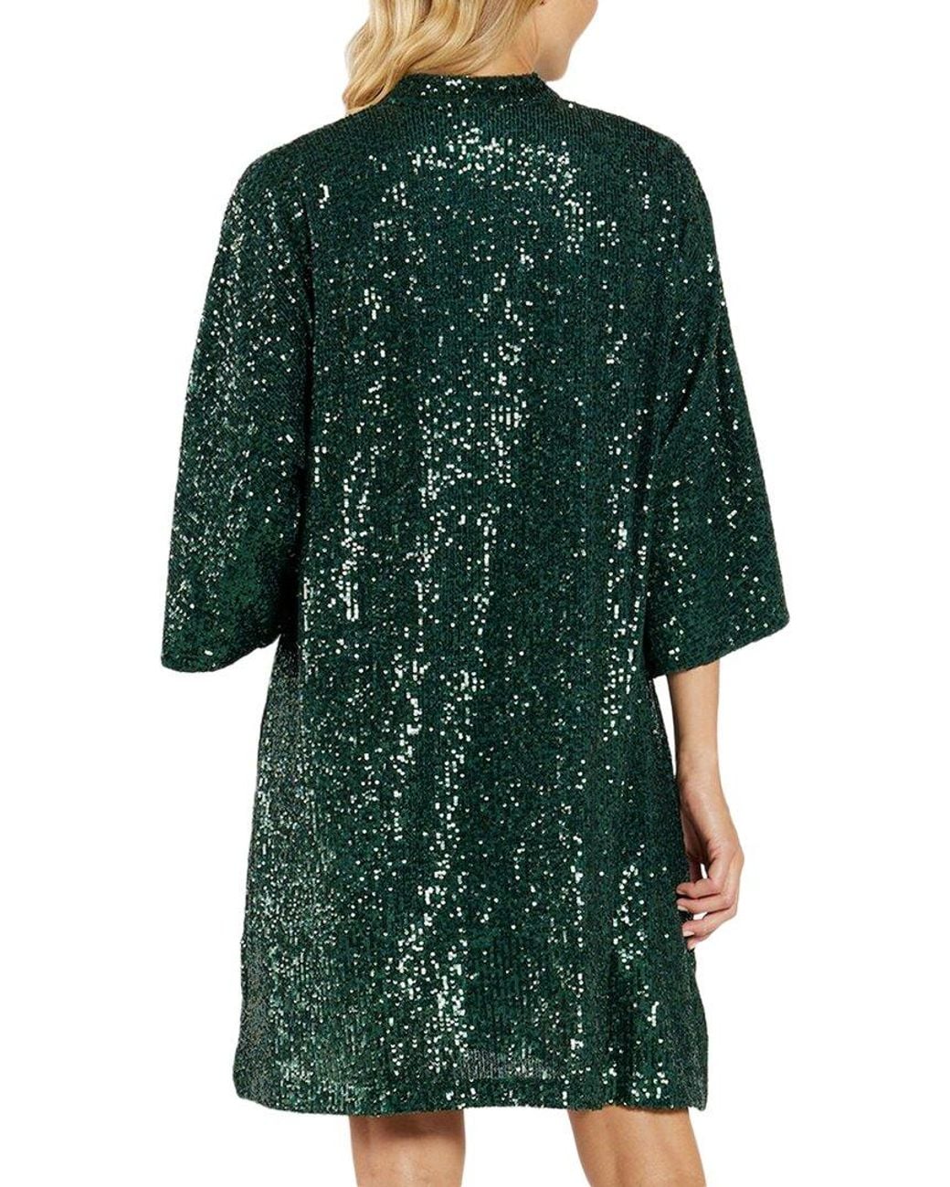 Jude Connally Green Delia Tunic Dress