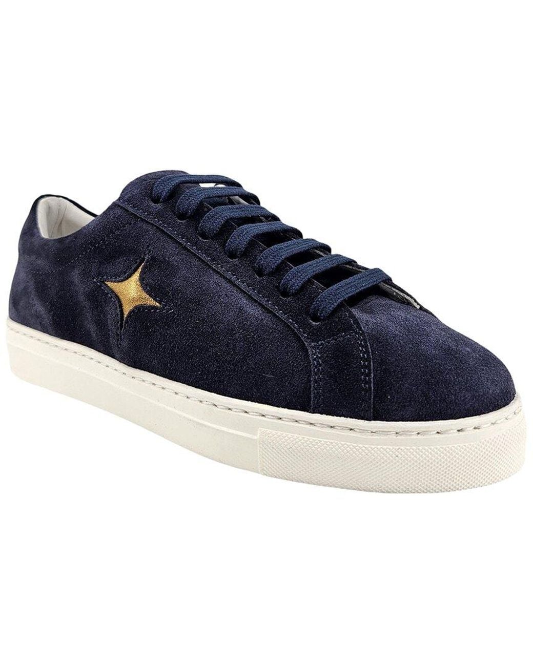Madison Maison Blue Sirius Star Suede Sneaker