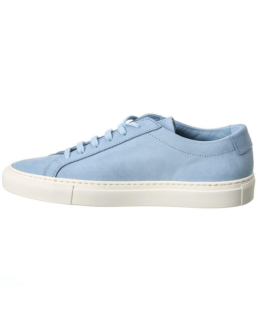 Common Projects Blue Original Achilles Leather Sneaker