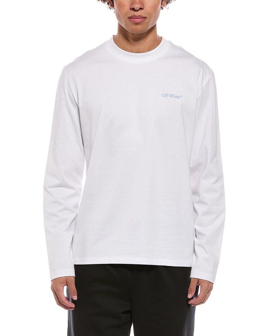 Off-White c/o Virgil Abloh White Skate Fit Cloud Arrow T-Shirt for men