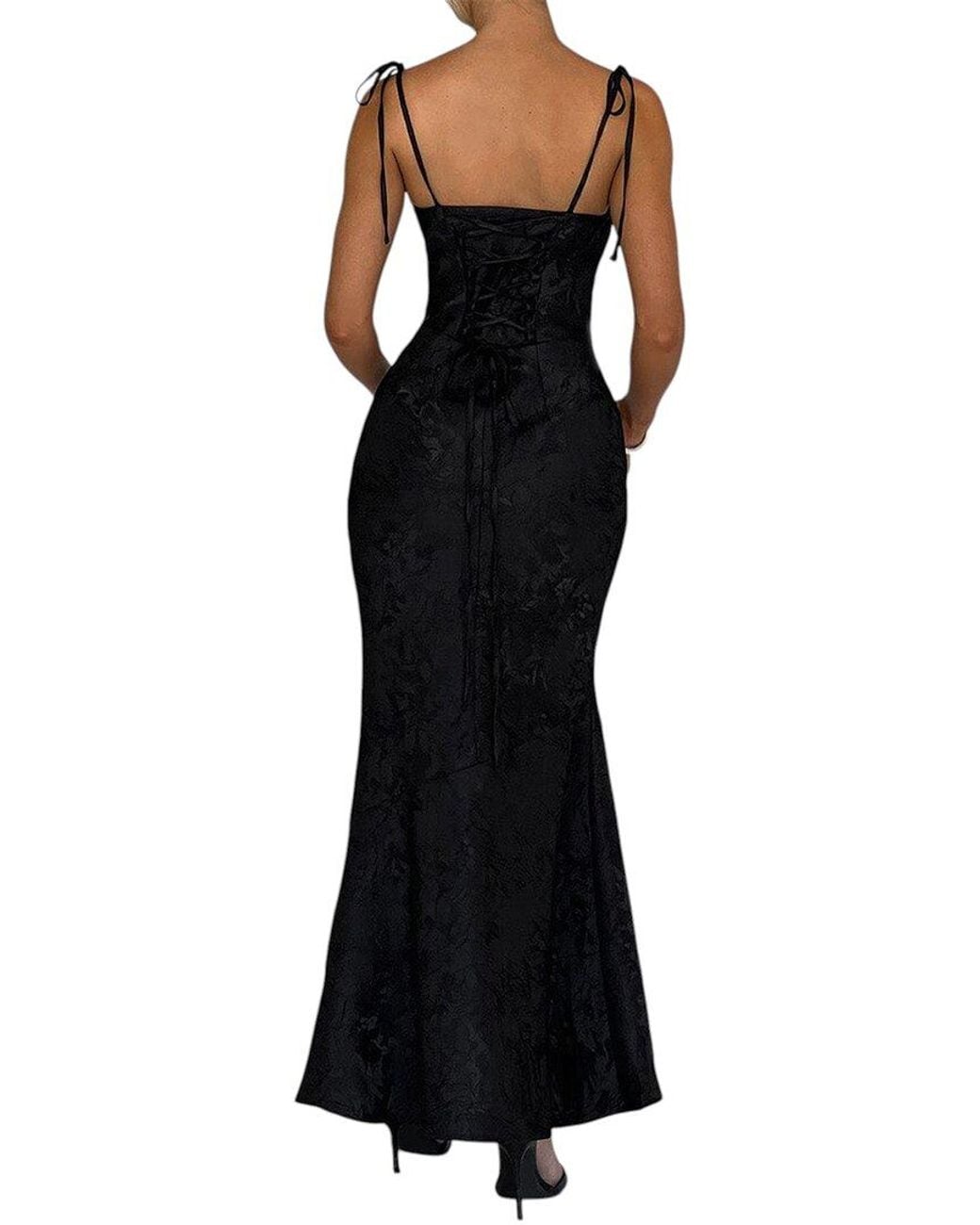 Luna Tuccini Black Maxi Dress