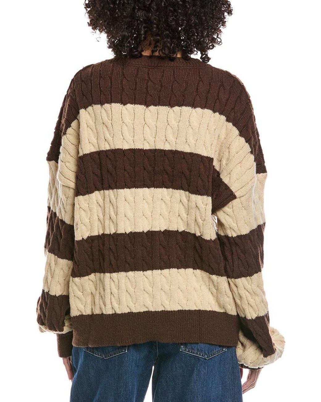 Madison Miles Natural Knit Sweater