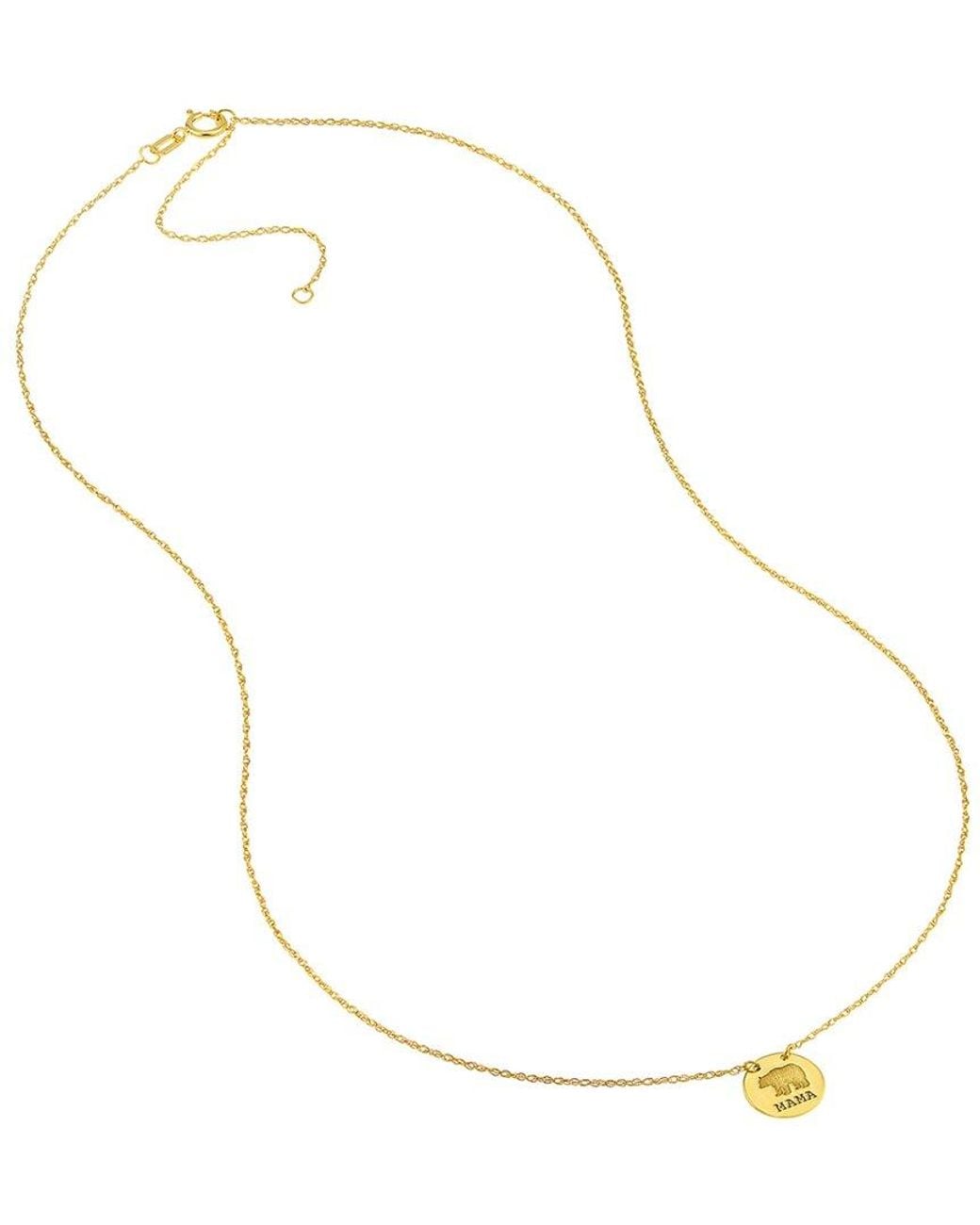 HAWLEY ST Metallic 14K Animals Necklace