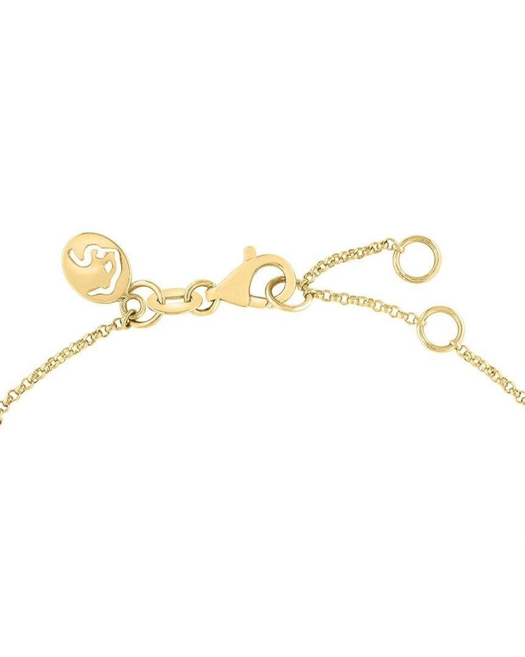 Effy Fine Jewelry Metallic 14K 0.20 Ct. Tw. Diamond & 10,7.5Mm Pearl Bracelet