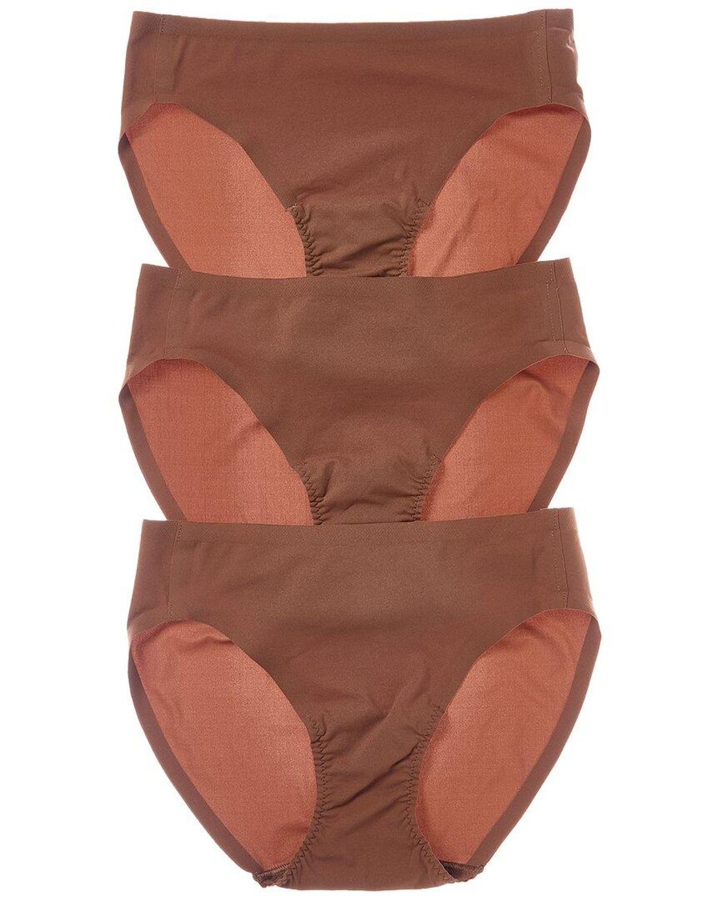 Spanx Brown 3Pk Bikini