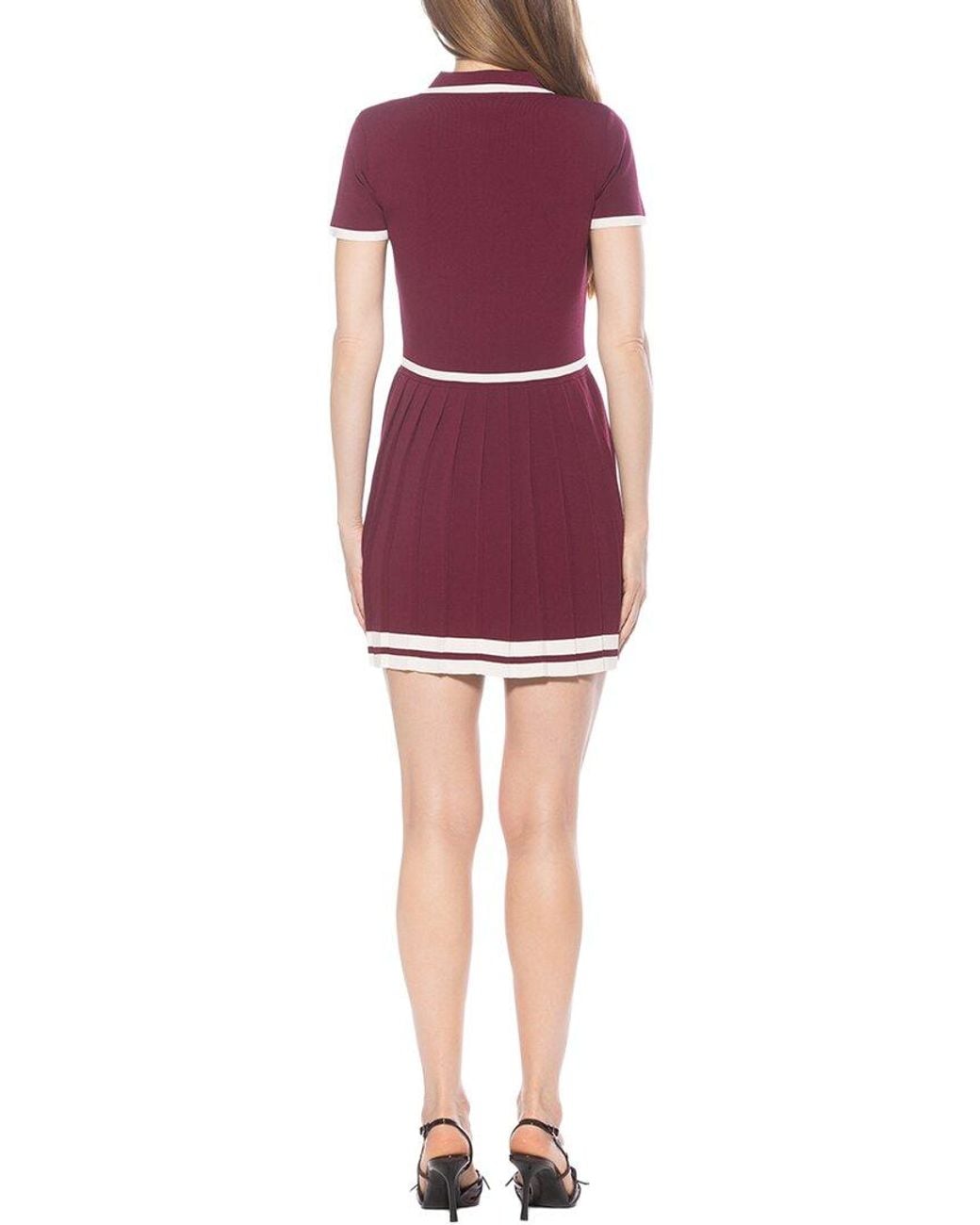Alexia Admor Red Jasmine A-Line Dress