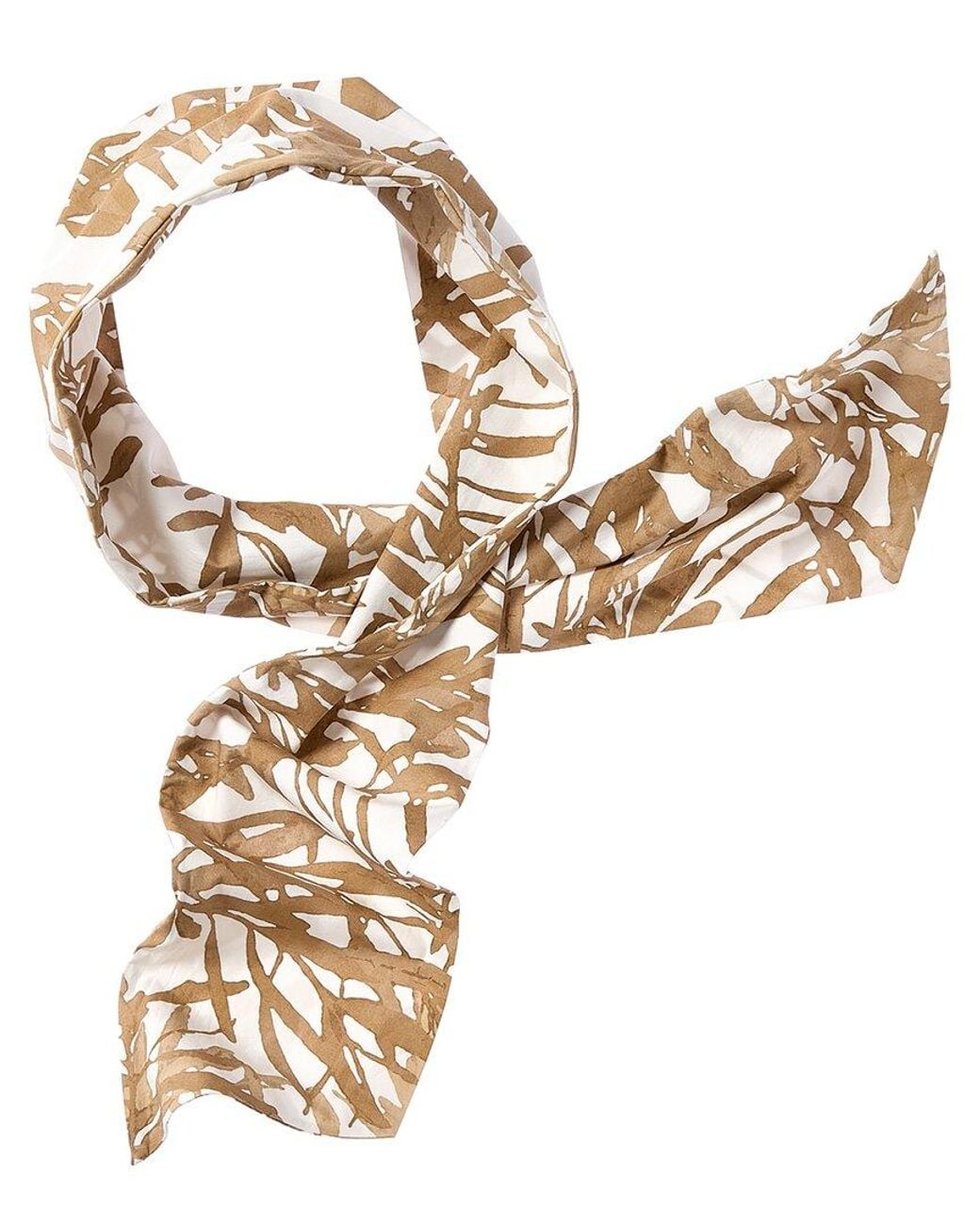 Brunello Cucinelli Metallic Silk Scarf