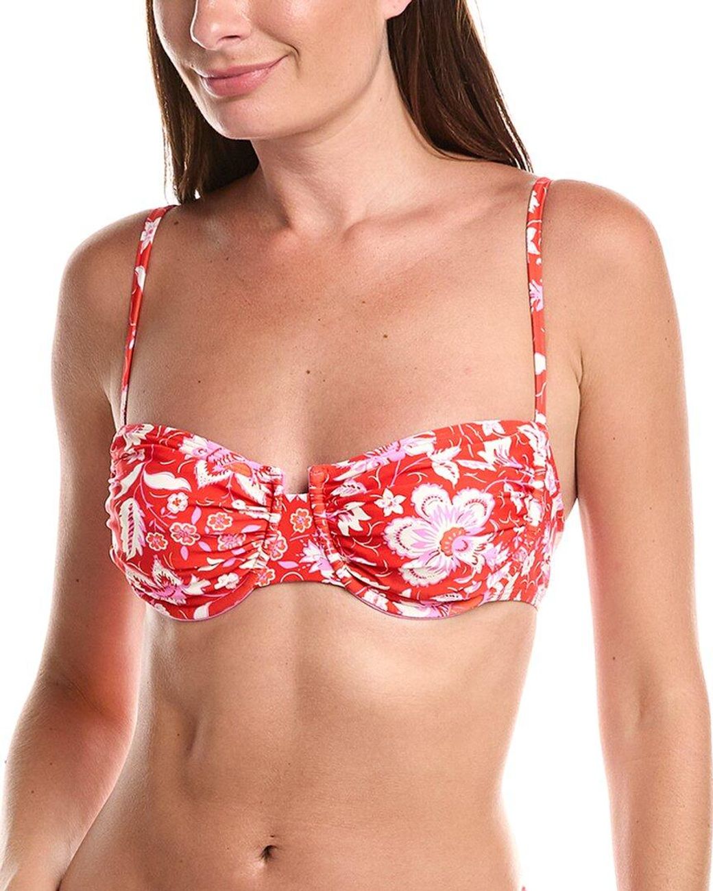 Kate Spade Red Ruched Top
