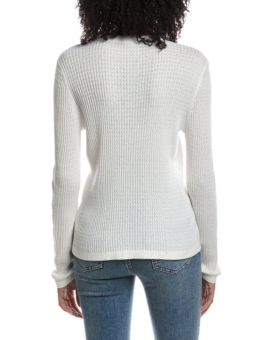 Cabi Gray Henley Pullover T-Shirt