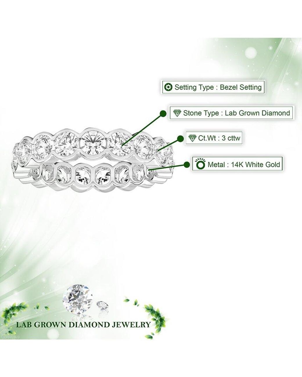 Amairah White 14K 3.00 Ct. Tw. Lab-Grown Diamond Eternity Ring