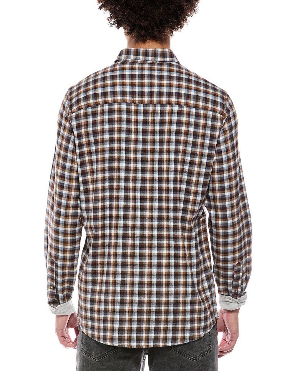 Point Zero Gray Semi Fit Shirt for men