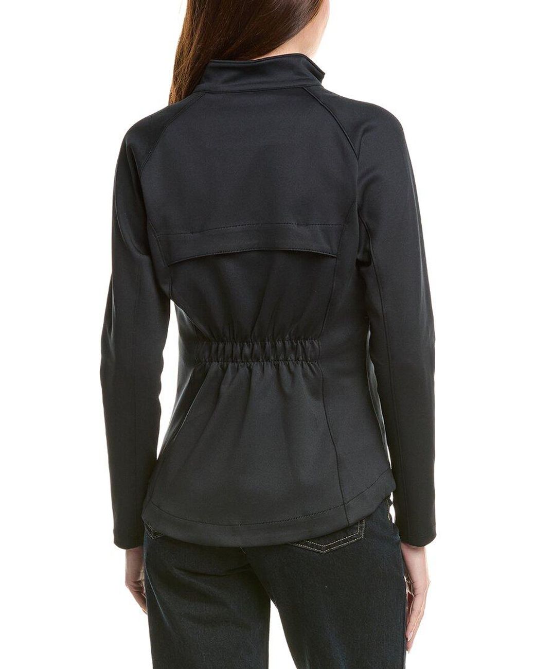 IBKUL Gray Solid Zip Jacket