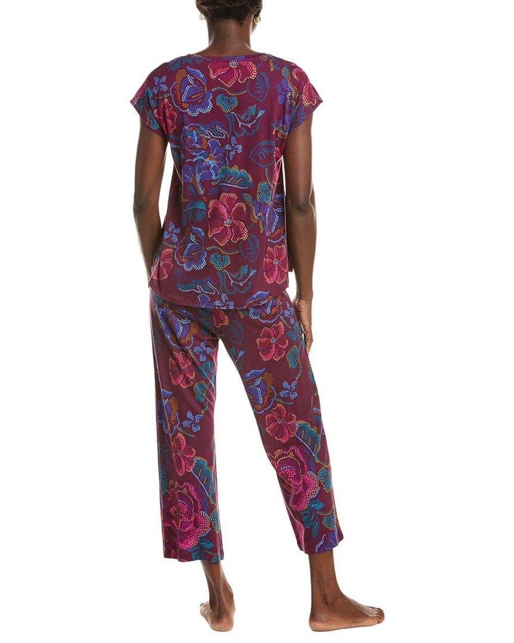 Johnny Was Red 2Pc The Bobbie Crop Set