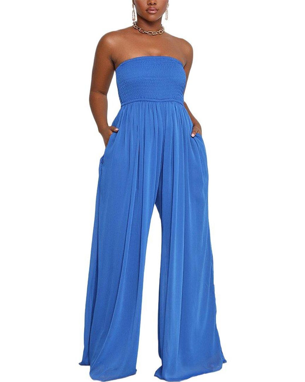 Emma way Blue Jumpsuit