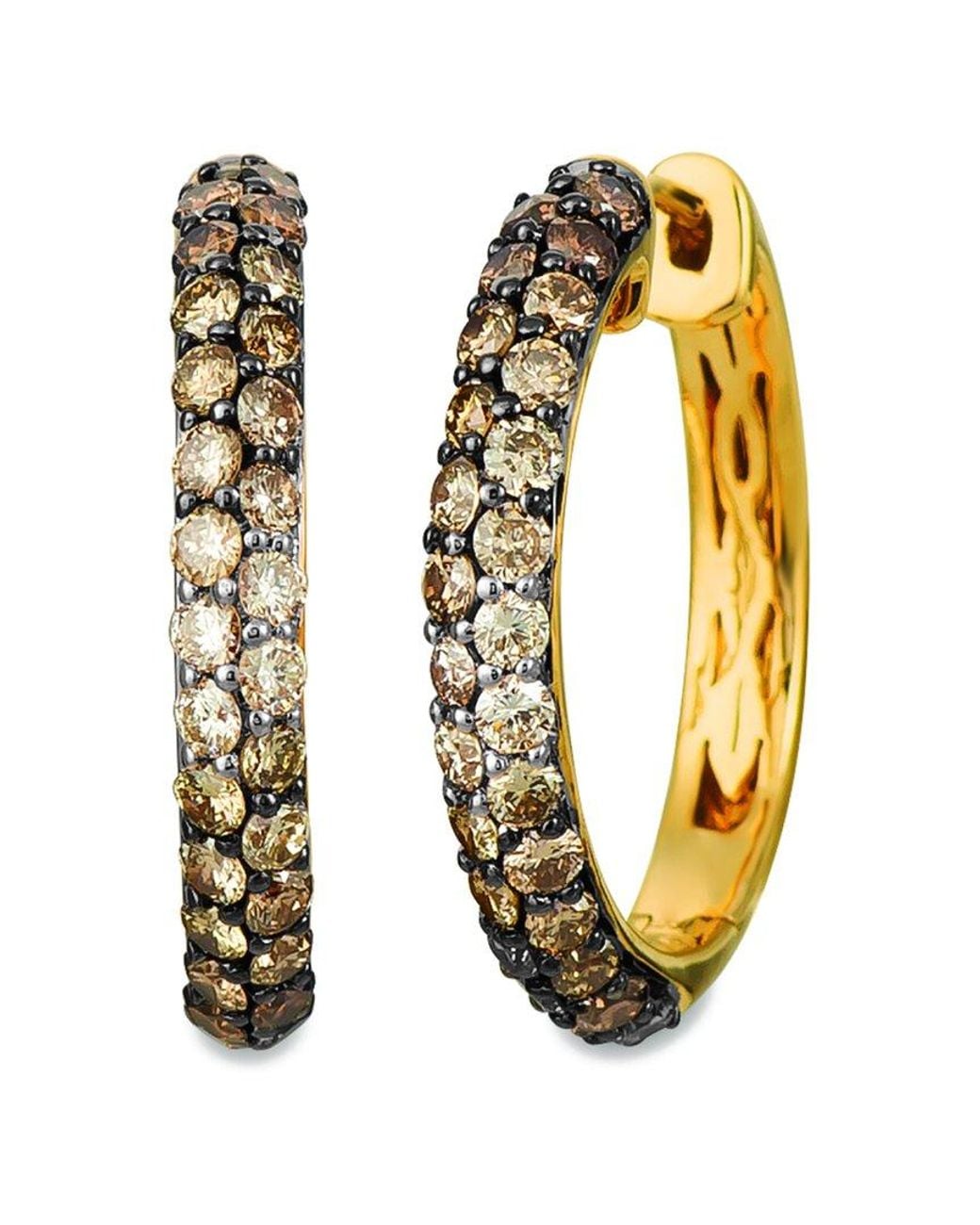 Le Vian Metallic Le Vian Shades 14K 0.21 Ct. Tw. Diamond Earrings