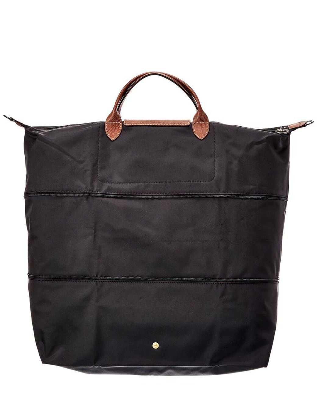 Longchamp Black Le Pliage Nylon Tote