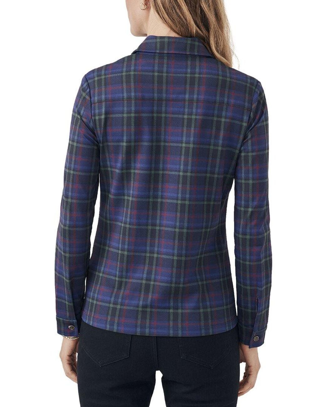 J.McLaughlin Blue Betty Top