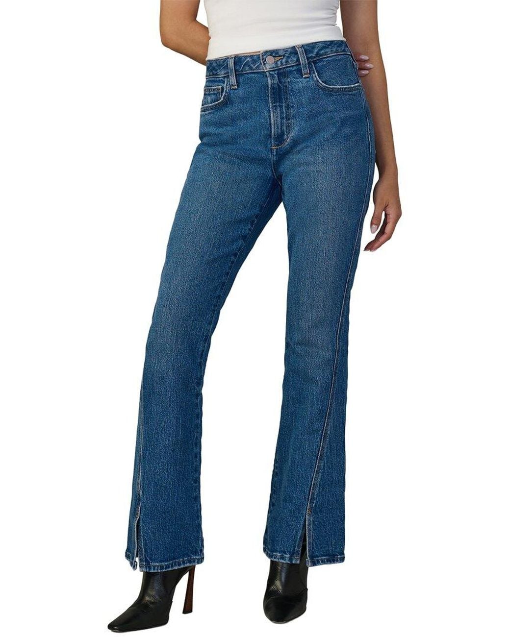 Joe's Jeans Blue Petite The Hi Honey Bootcut Jean