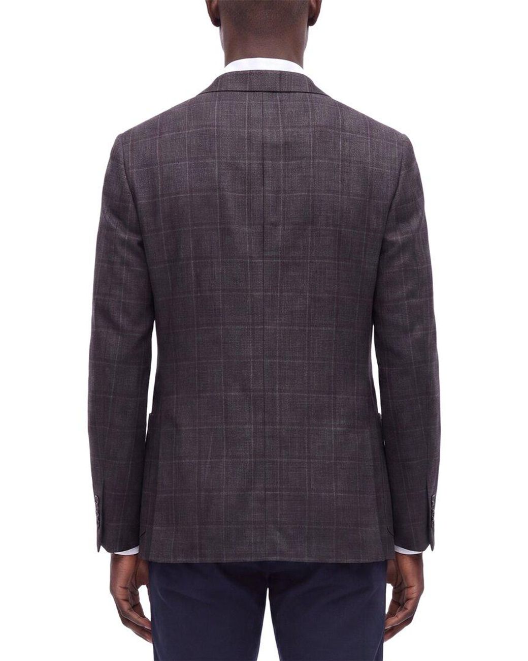Corneliani Blue Cc Collection Virgin Wool-Blend Blazer for men