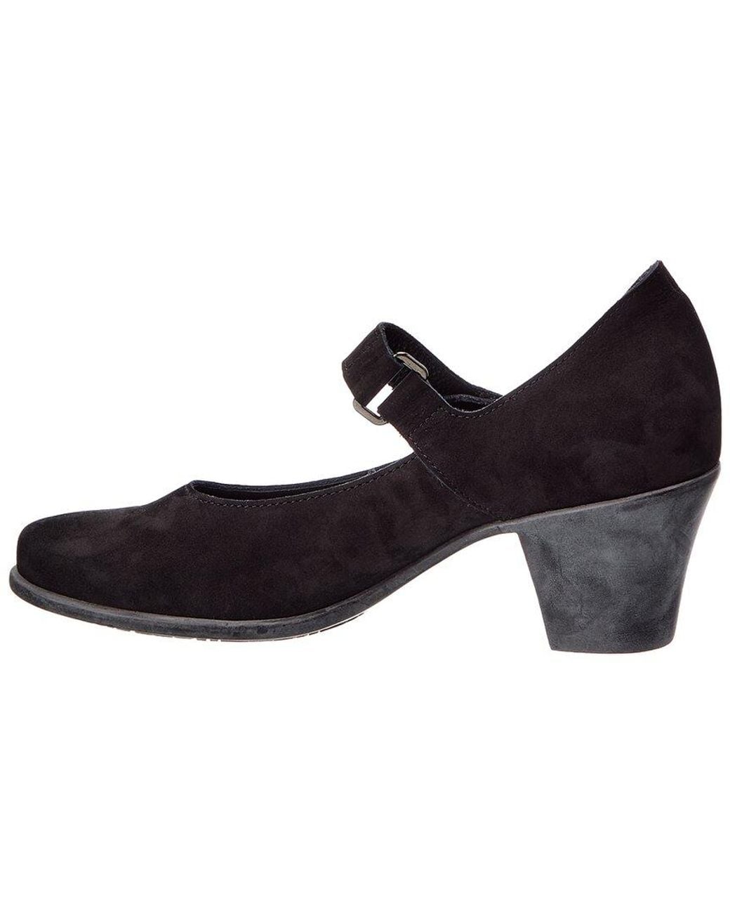 Arche Black Madra Mary Jane Hopi Pump, 42
