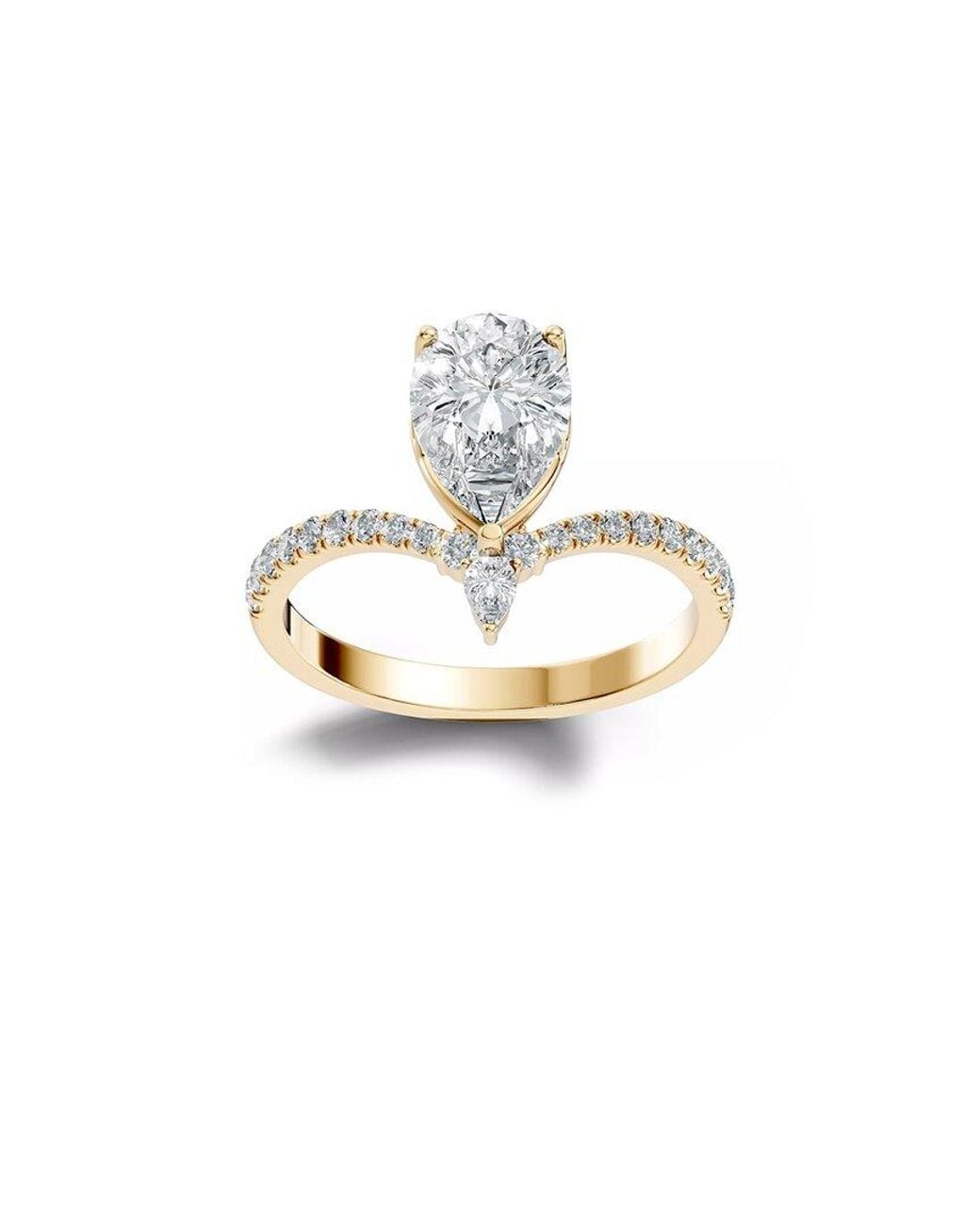 Lab Grown Diamonds White 14K 1.85 Ct. Tw. Lab-Grown Diamond Ring