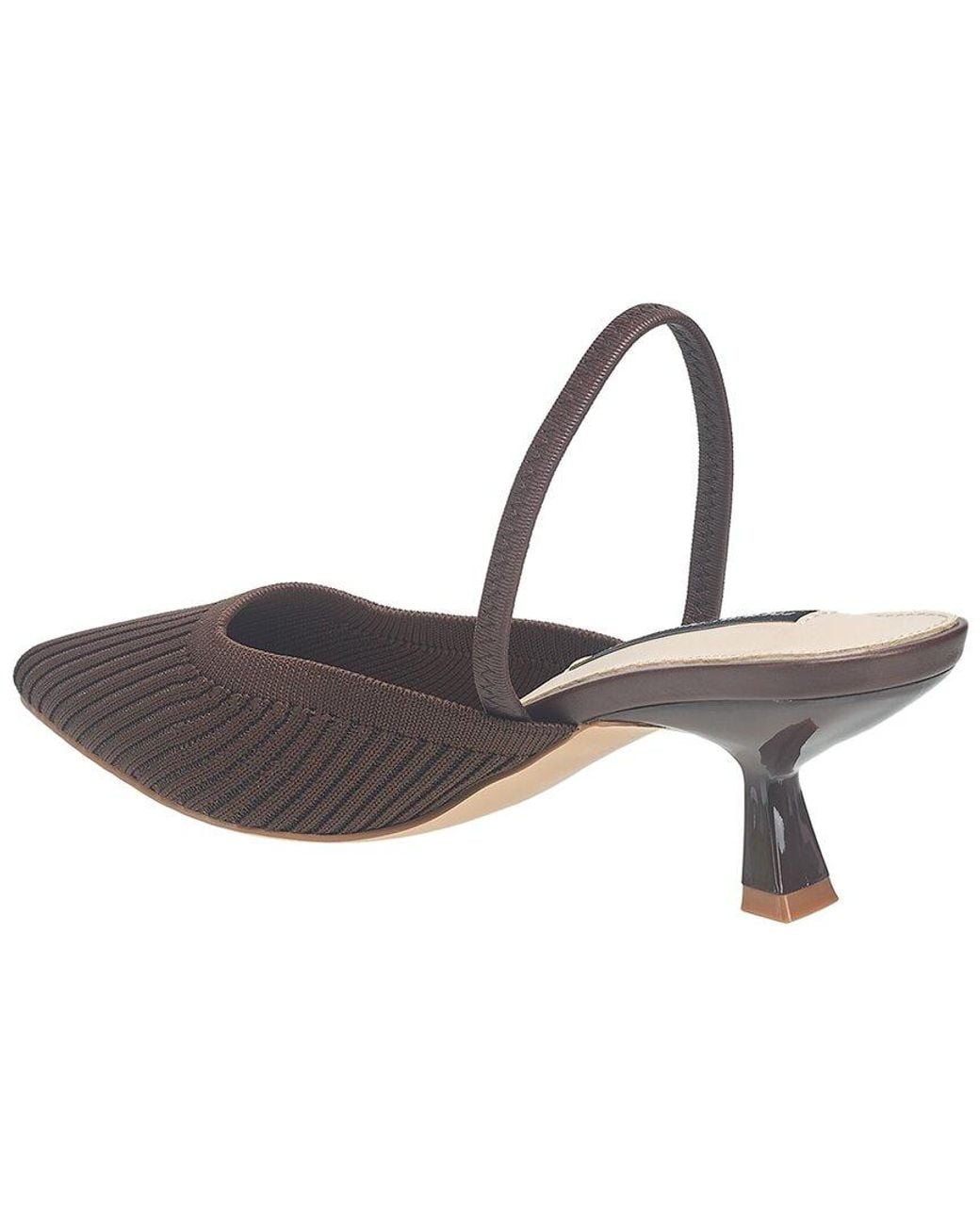 French Connection Brown Coco Pump