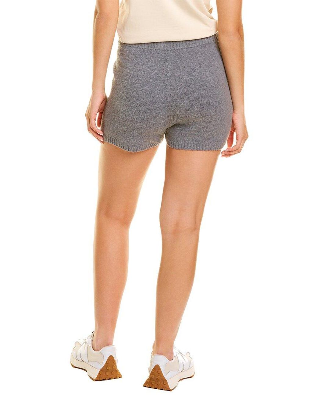 James Perse Blue Baby Soft Sweater Short