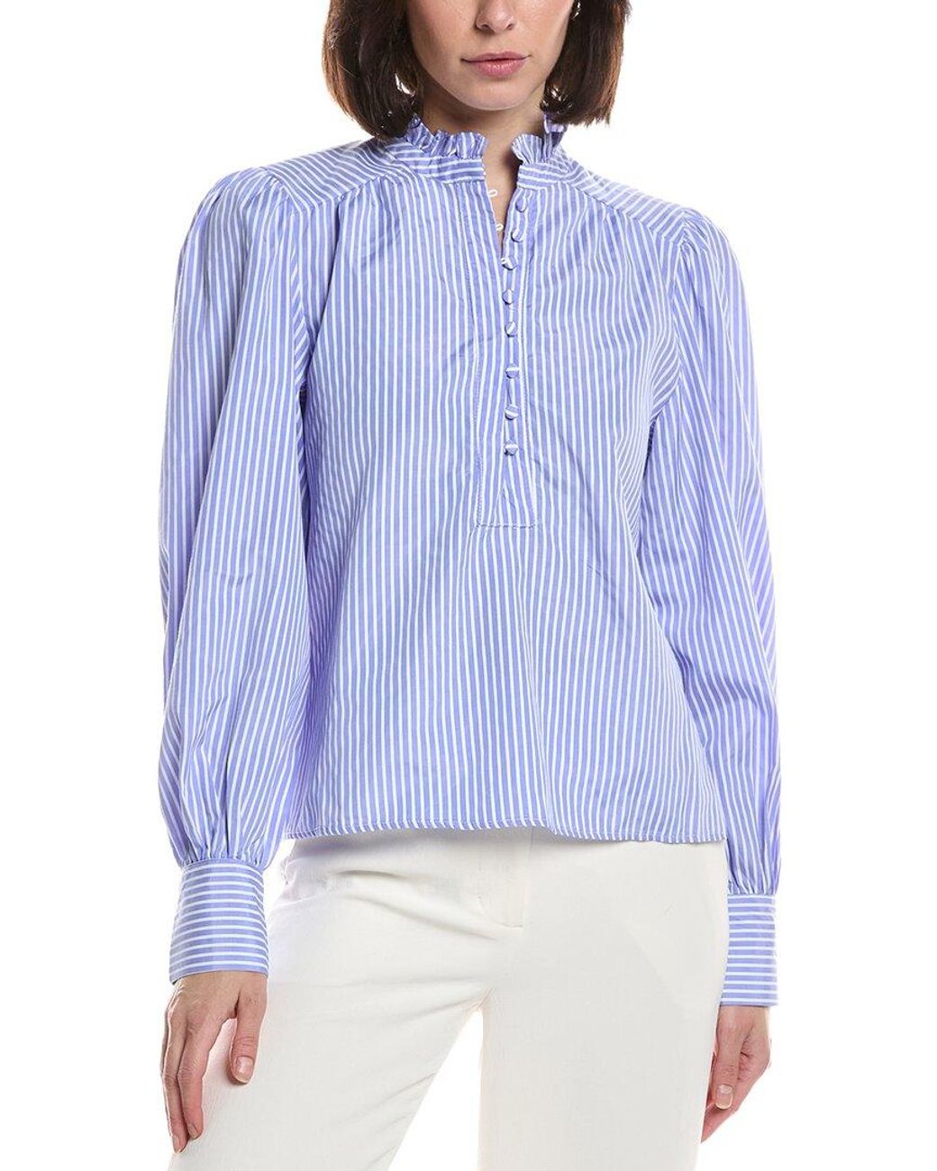HL Affair Blue Long Sleeve Shirt