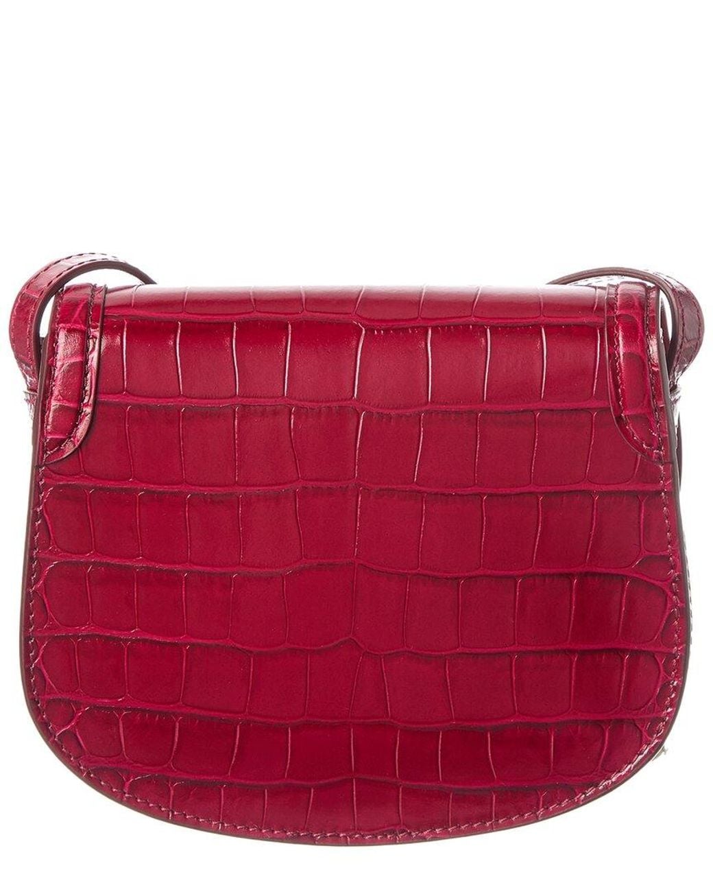 Tom Ford Red Mini Leather Shoulder Bag
