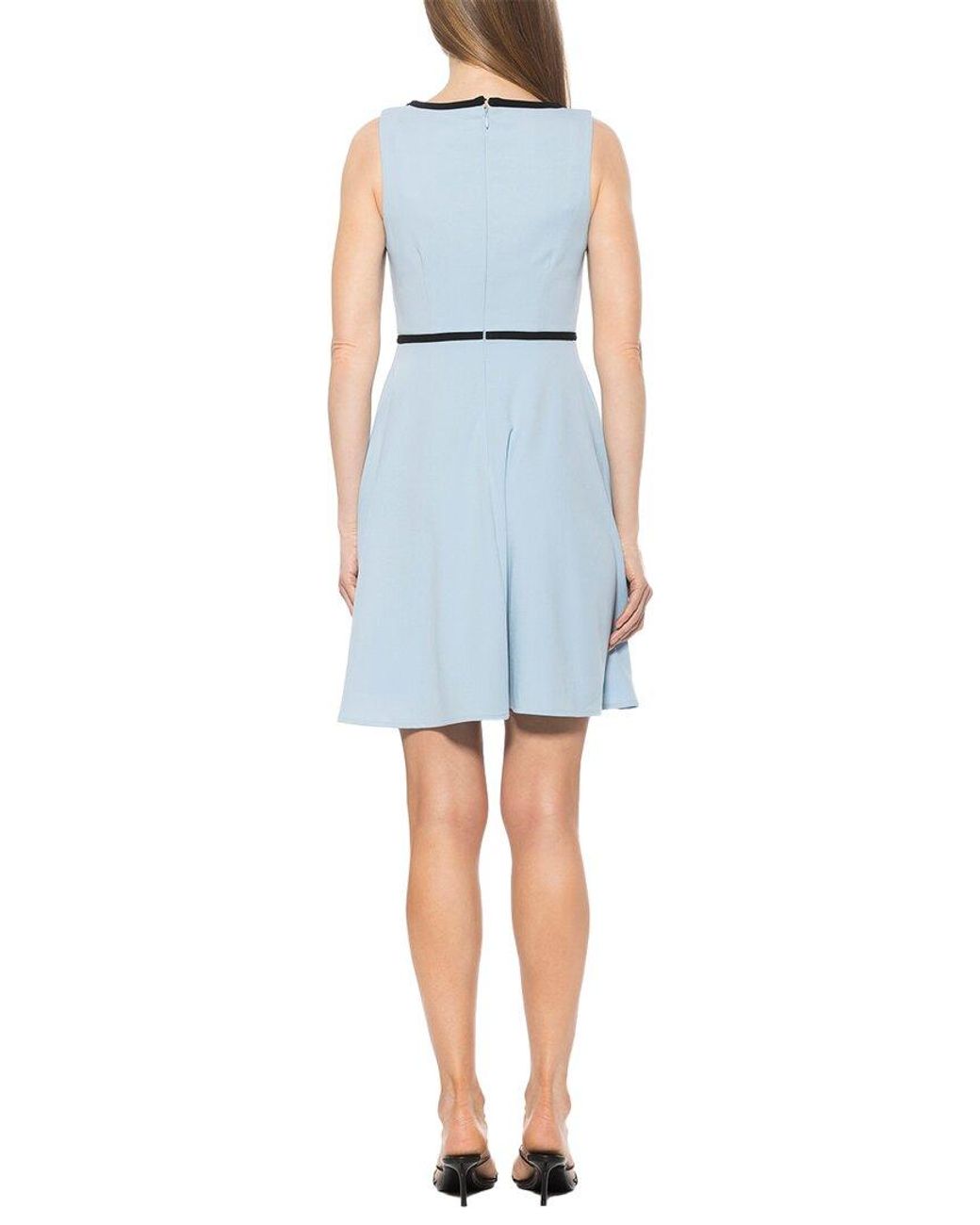 Alexia Admor Blue Ida A-Line Dress