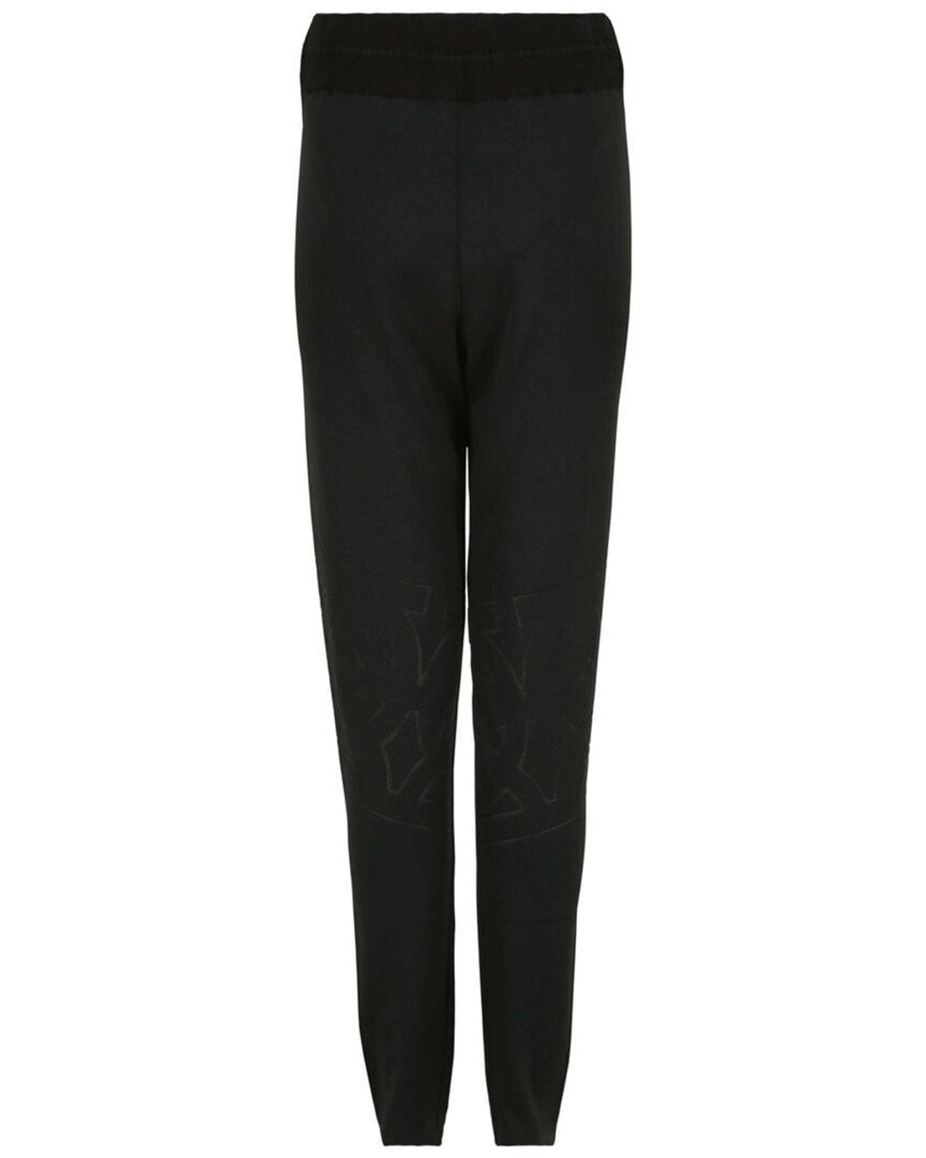 Ferragamo Black Lightweight Knit Sweatpant