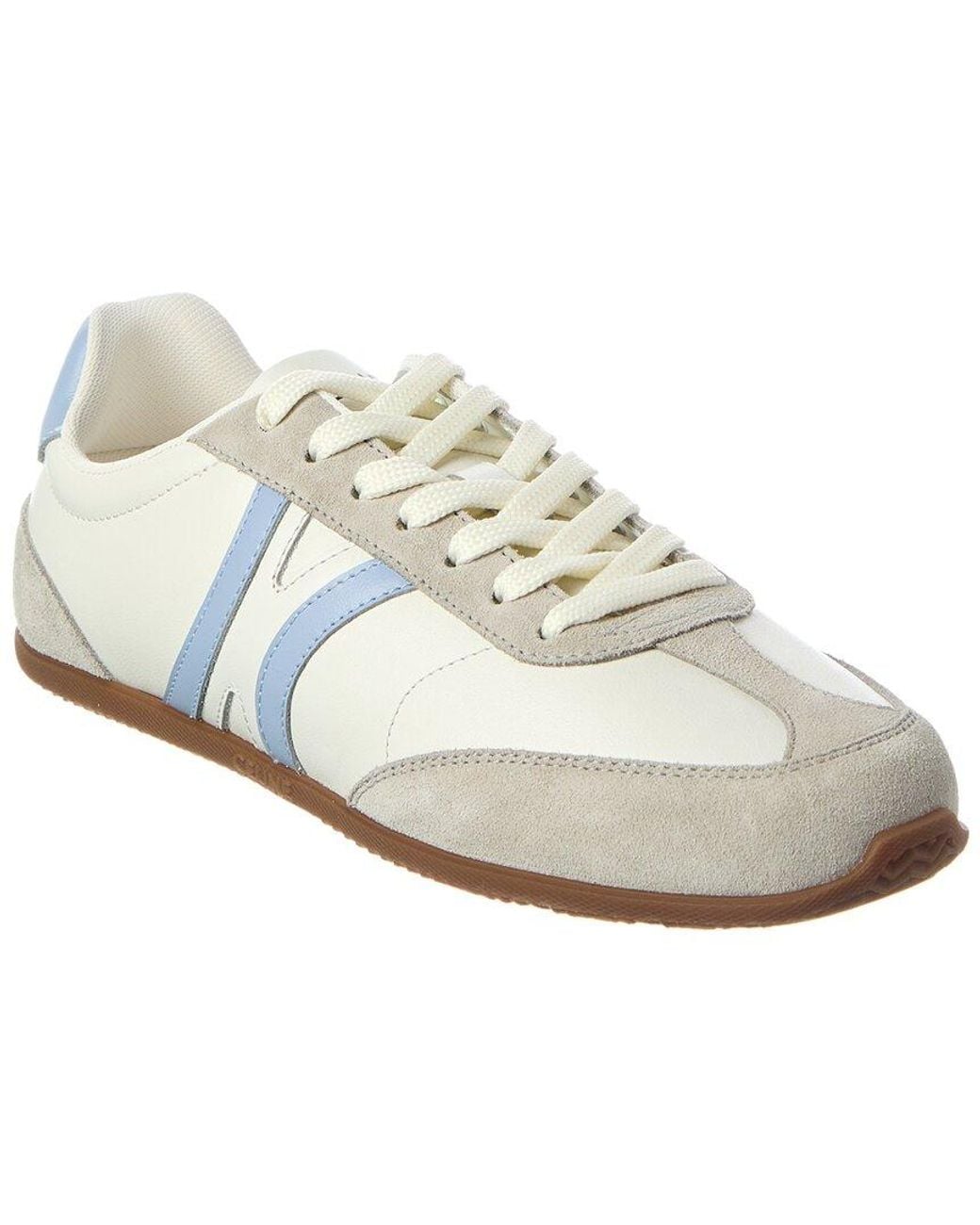 Céline White Jogger Leather & Suede Sneaker