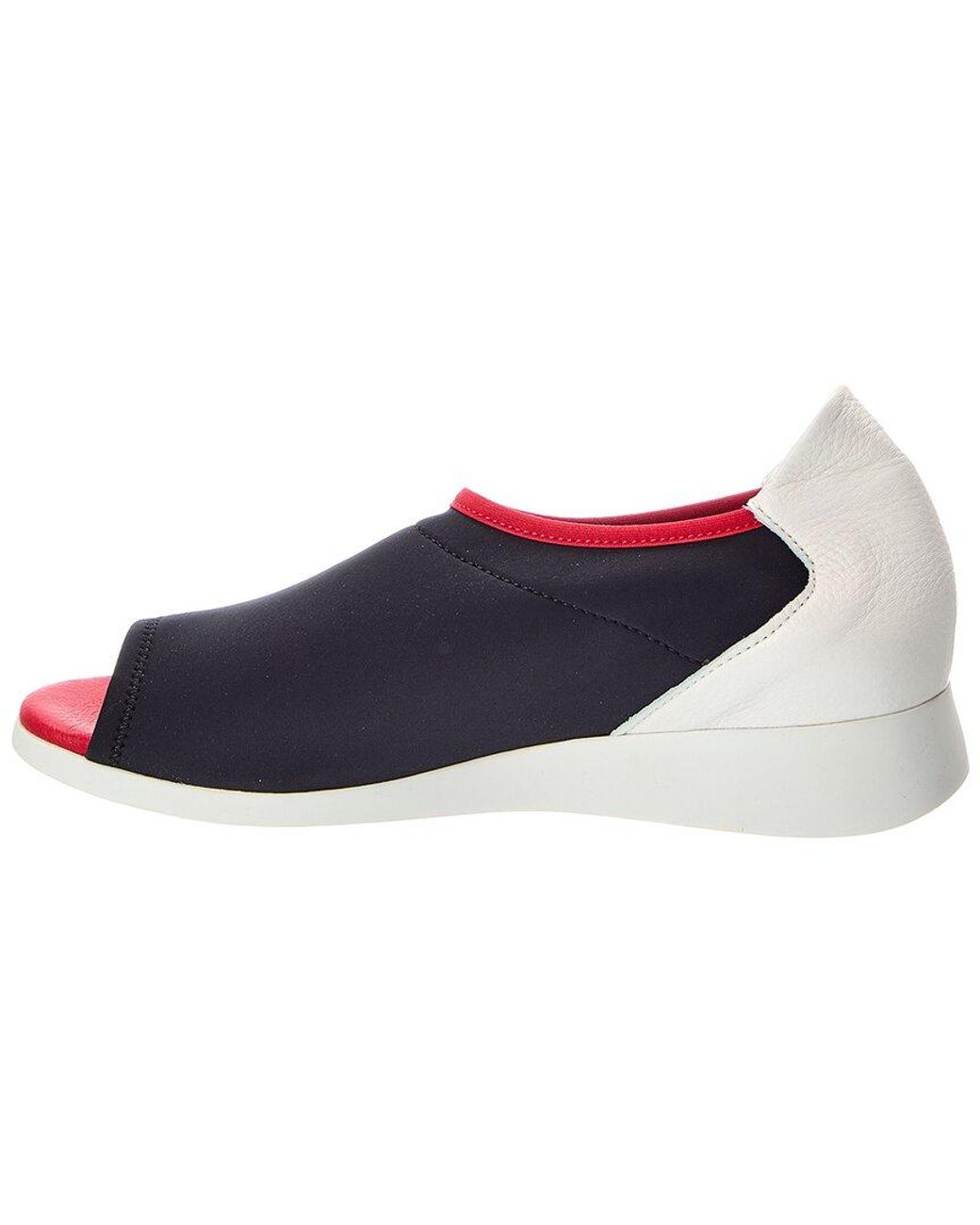 Arche Blue Gaorey Leather Flat