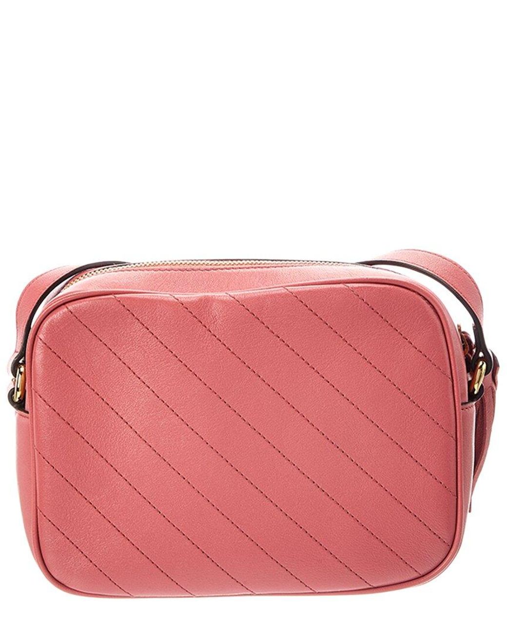 Gucci Pink Calfskin Leather Crossbody (Authentic Pre-Loved)