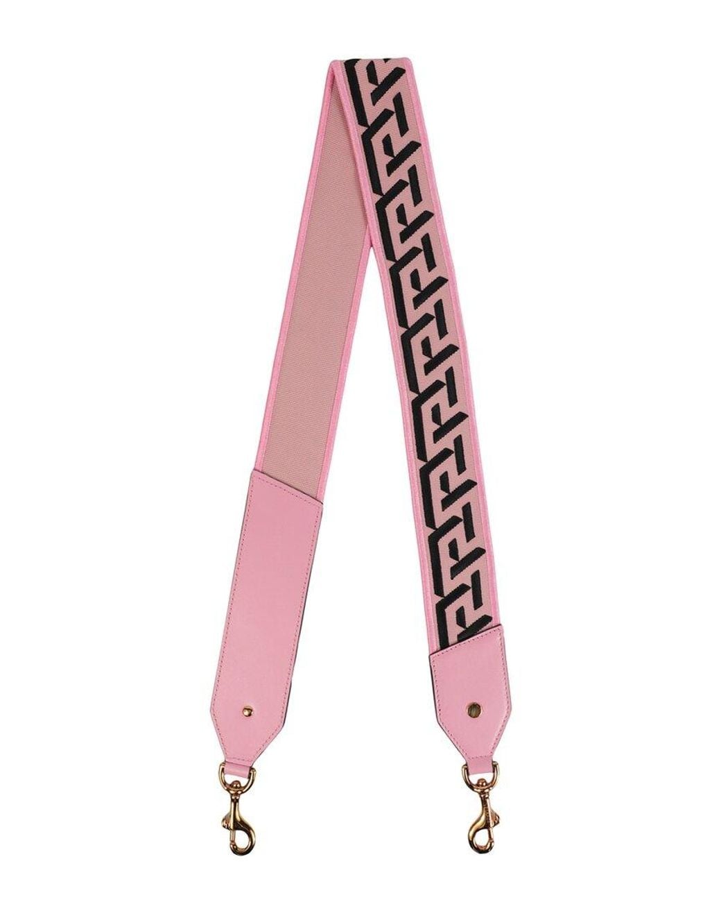 Versace Pink Greca Handbag Strap
