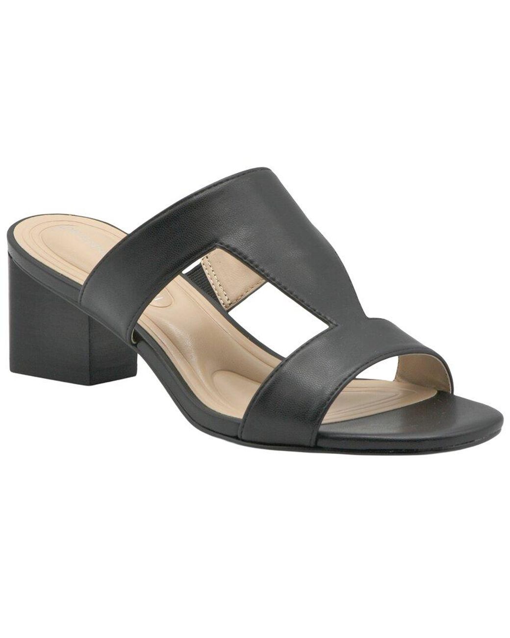 Adrienne Vittadini Black Adelyn Sandal