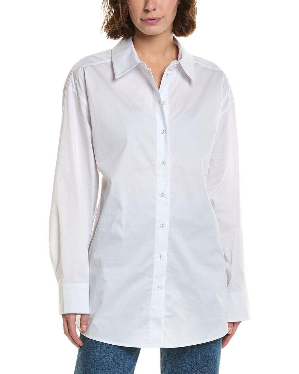 Bardot White Oversized Shirt