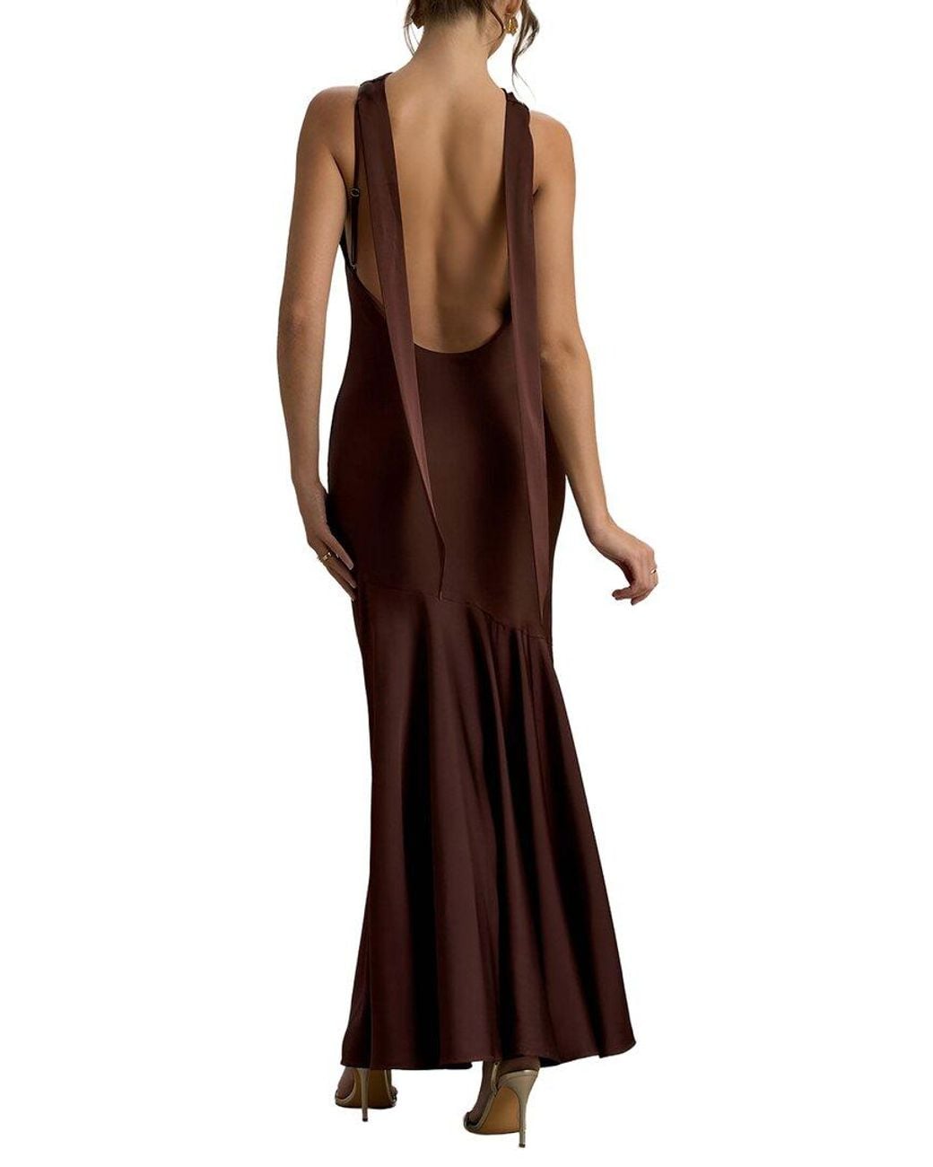 LOEY Brown Maxi Dress