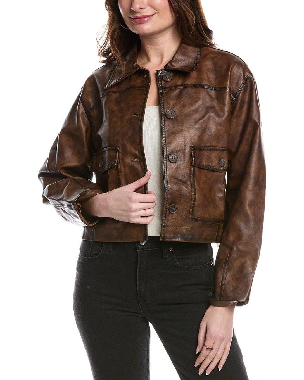 Moon River Brown Jacket