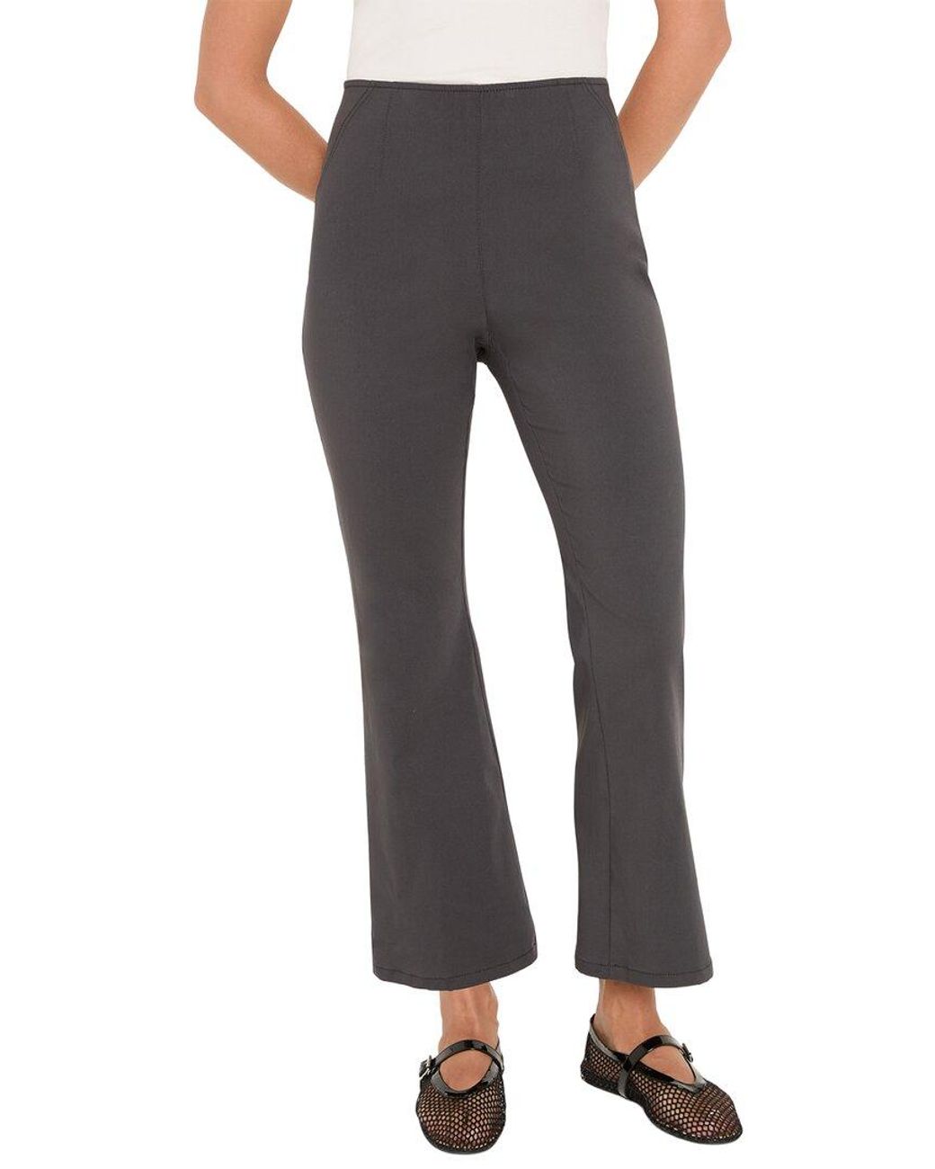 NIC+ZOE Gray Berkeley Bootcut Wonderstretch Pant